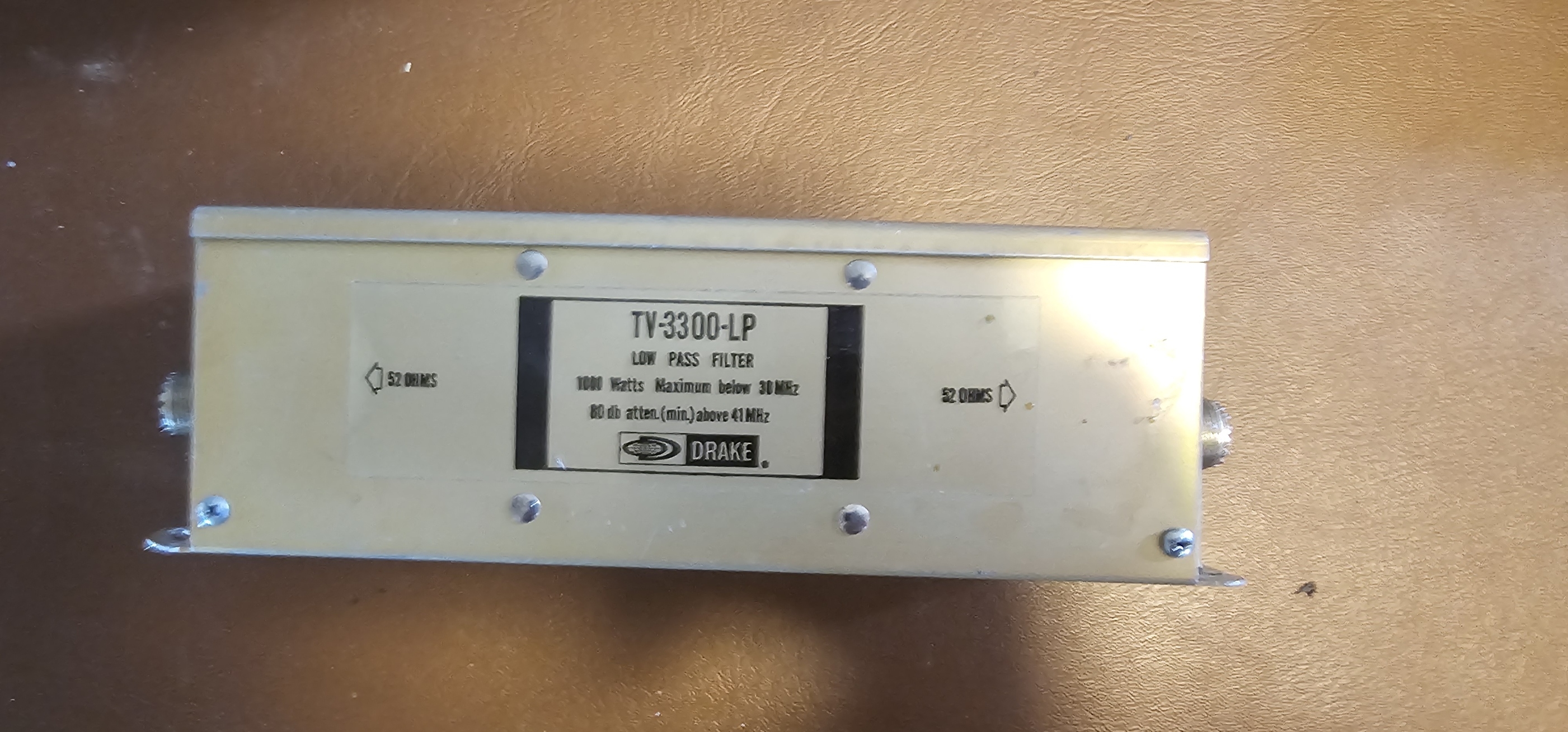 Low Pass Filter - High Power